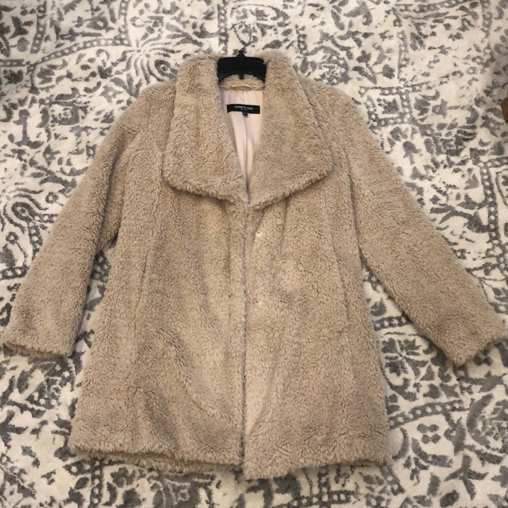 Kenneth Cole Faux Fur Jacket